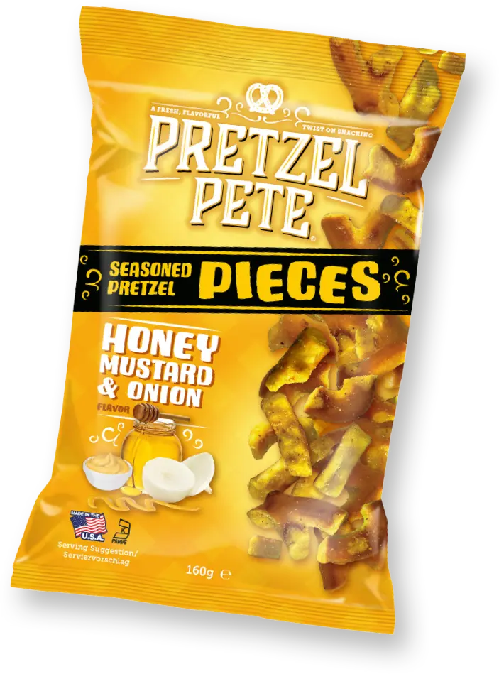 Honey Mustard & Onion Verpackung.