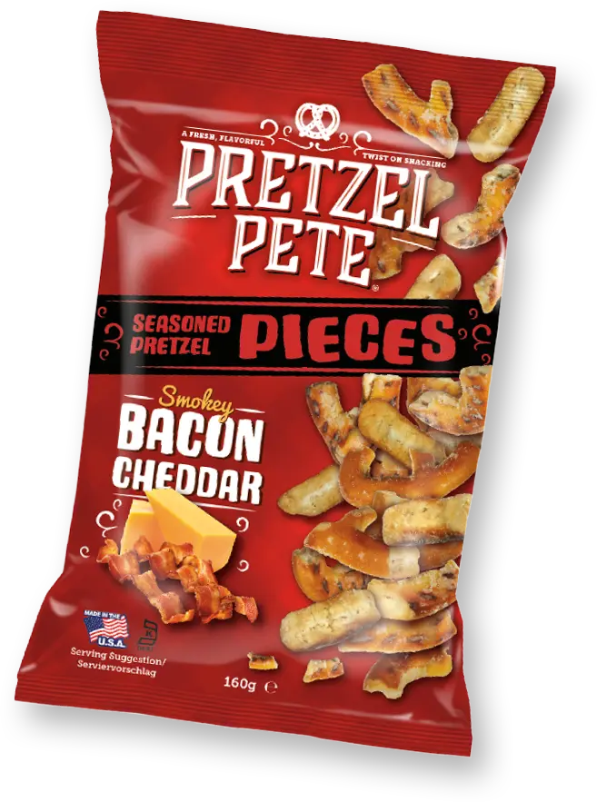 Smokey Bacon Cheddar Verpackung.
